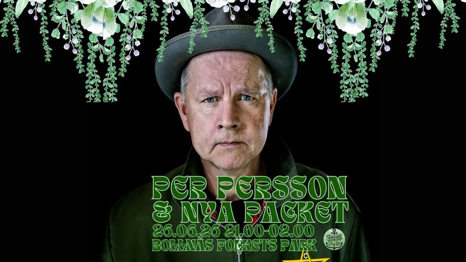 Per Persson & Nya packet - Bollnäs Folkets Park 26 juni