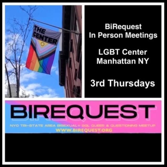 IIn Person Meetings @ LGBTQ Center NY, NY