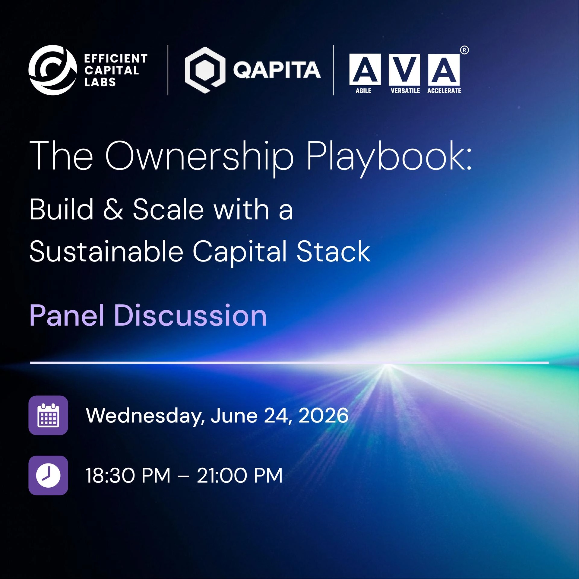 The Ownership Playbook: Build with a Sustainable Capital Stack