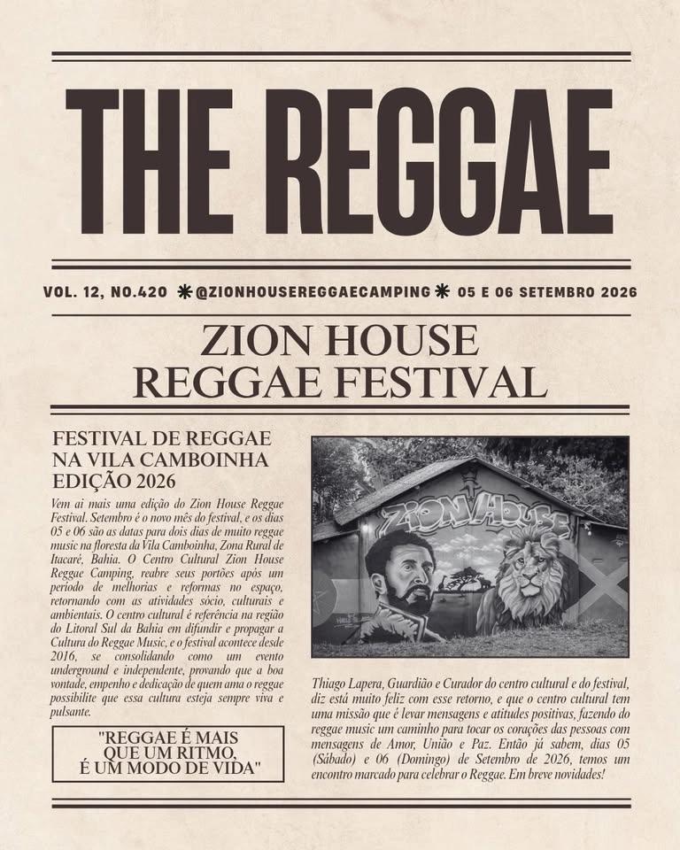 Zion House Reggae Festival 2026