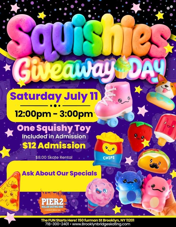 ๐๐ผ SQUISHIES GIVEAWAY DAY AT PIER 2! ๐ผ๐