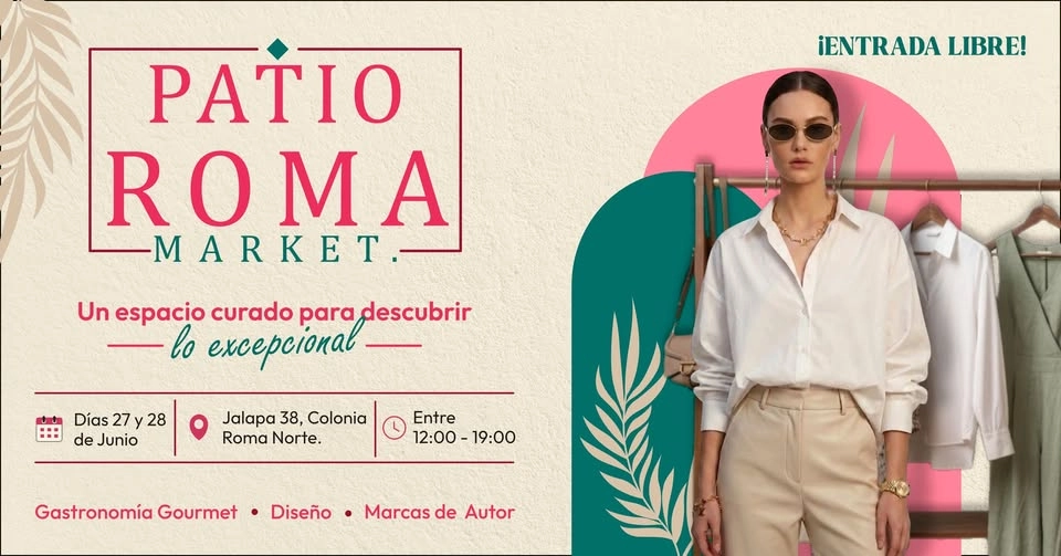 PATIO ROMA MARKET JUNIO 2026