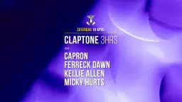 18 APR - Thuishaven with Claptone 3HRS