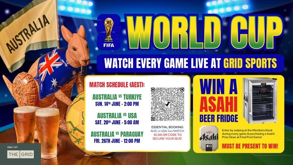 FIFA World Cup - Grid Sports at Penrith RSL