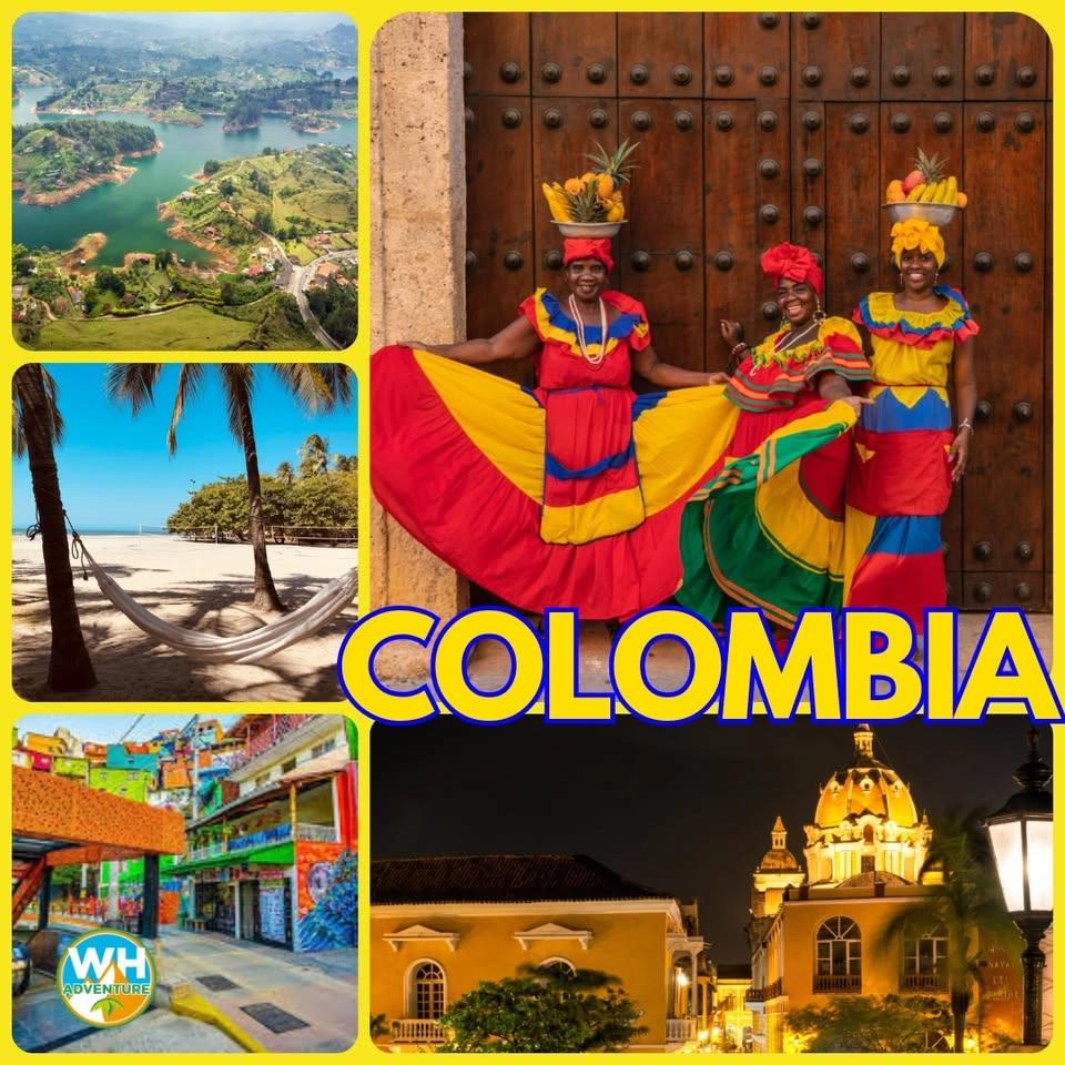 COLOMBIA (Bogota, Cartagena, Medellin, Santa Martha, Barranquilla)