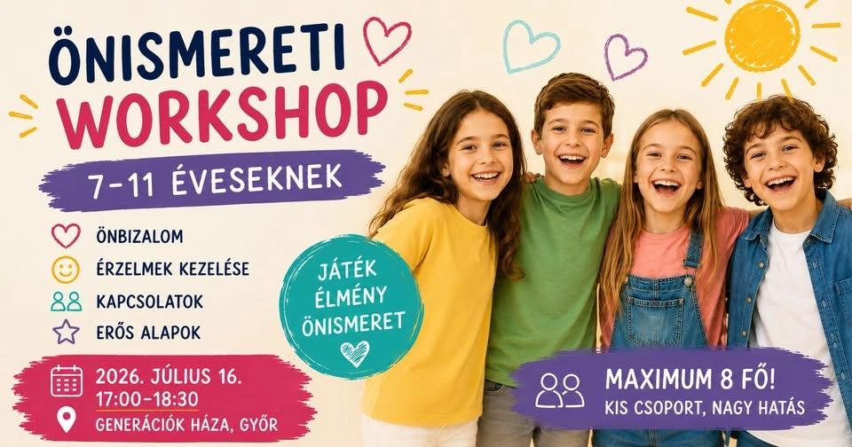 Ănismeret AlapozĂł Workshop Gyerekeknek (7â11 Ă©v) - GyĆr