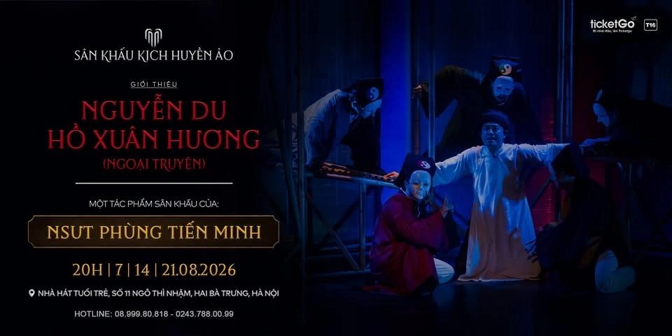 Sân khấu kịch huyền ảo | NGUYỄN DU - HỒ XUÂN HƯƠNG NGOẠI TRUYỆN (Suất diễn 2)