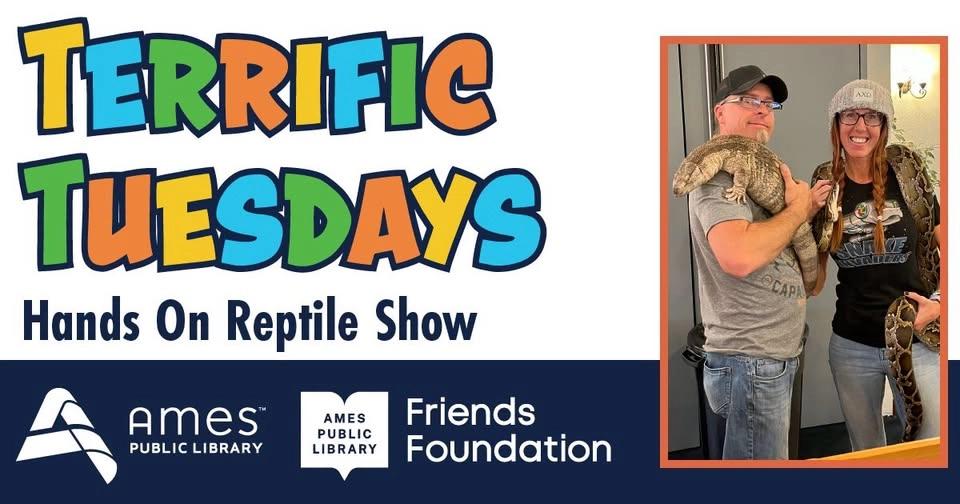 Terrific Tuesdays: Hands On Reptile Show