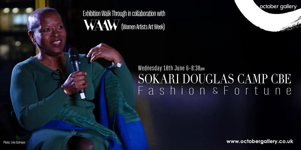 Exhibition Walkthrough with Sokari Douglas Camp in collaboration with WAAW (Women Artists Art Week)