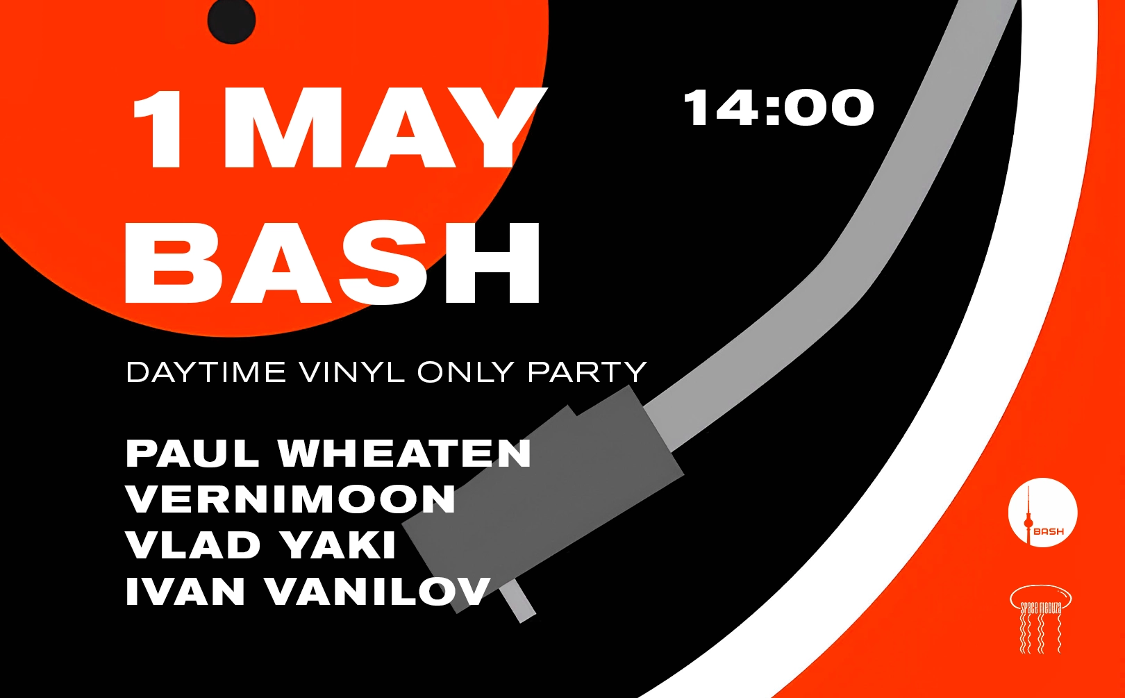 1 MAY BASH. Vinyl only open air