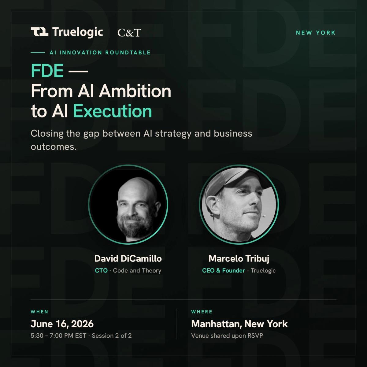 FDE, AI Ambition to AI Execution Closing the Gap Between AI Strategy and Business Outcomes