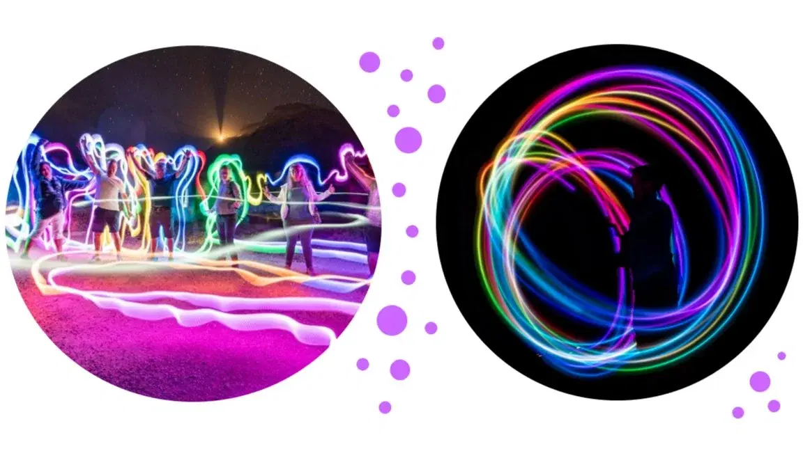 CRÉATiViTÉ COLLABORATiVE 😍 LiGHT PAiNTiNG in PARIS by night ✨ (tous niveaux)