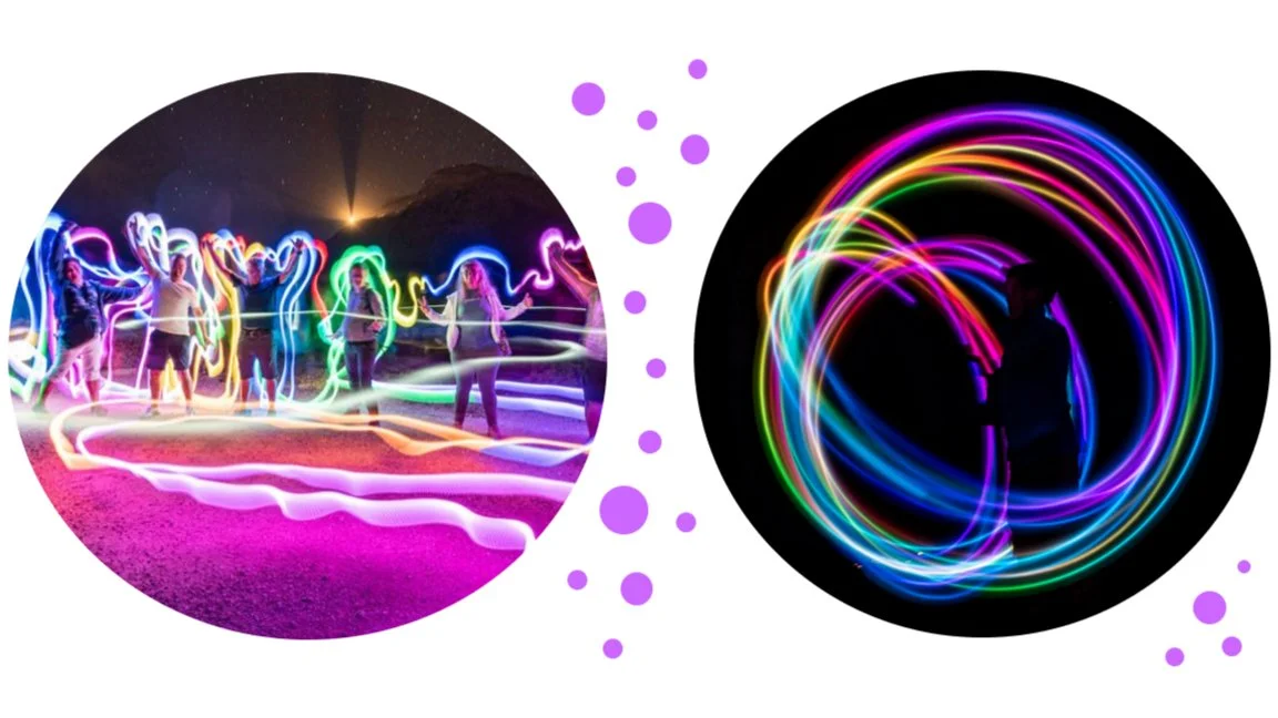 CRĂATiViTĂ COLLABORATiVE đ LiGHT PAiNTiNG in PARIS by night âš (tous niveaux)