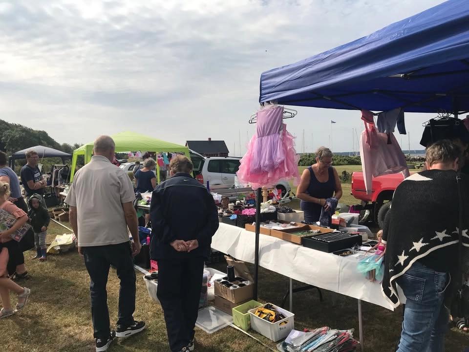 Kræmmermarked på Rosenvold Strand Camping