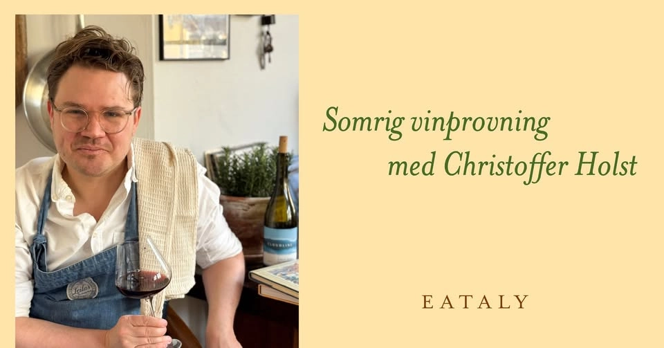 Somrig vinprovning med Christoffer Holst