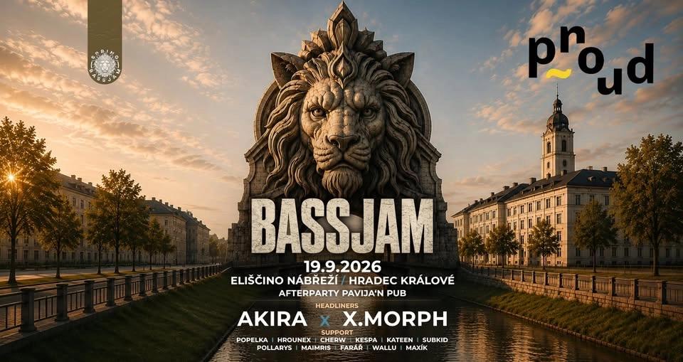 BASSJAM | 19.9.2026 | Eliščino nábřeží, Hradec Králové