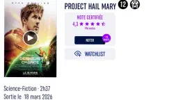 Project Hail Mary Movie + discussion