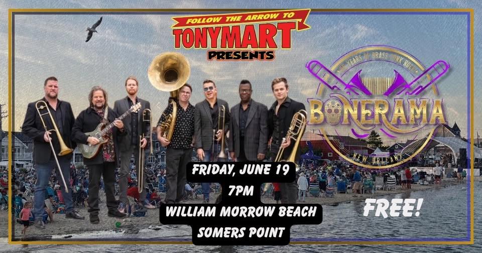 Bonerama on the Beach in Somers Point