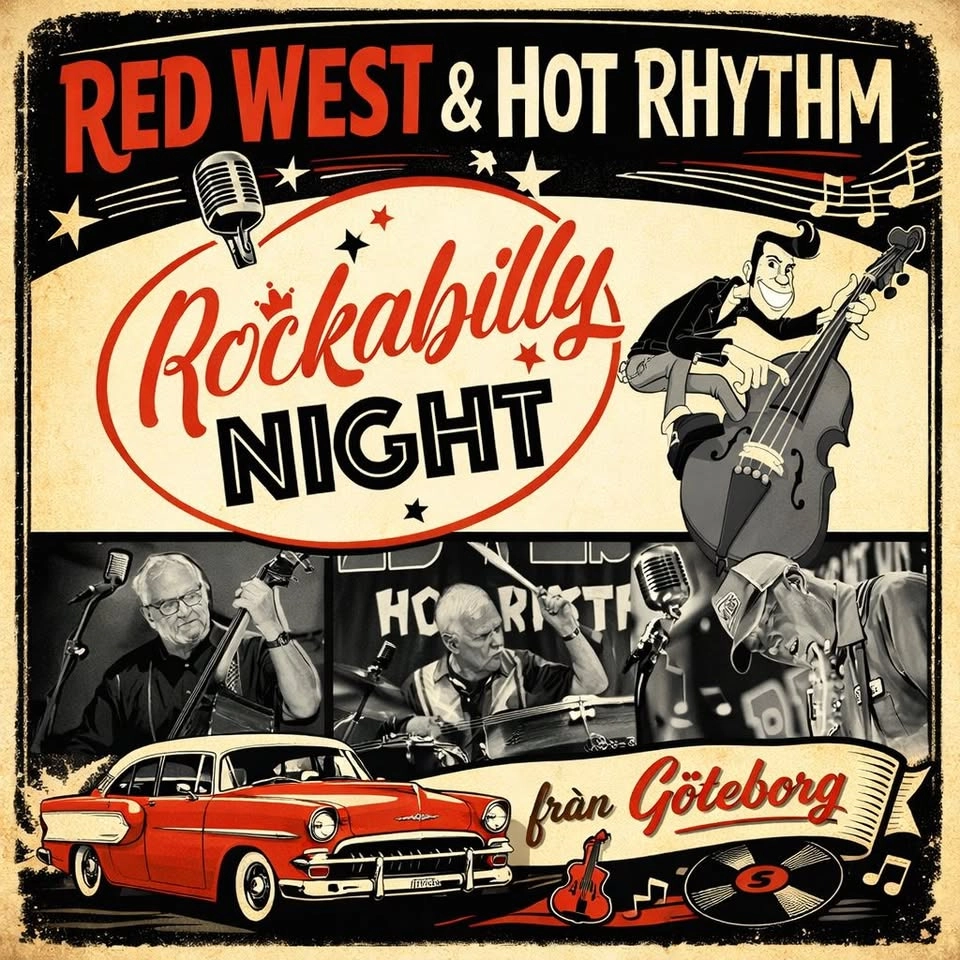 Rockabilly på KoM bar med Red West & Hot Rhythm