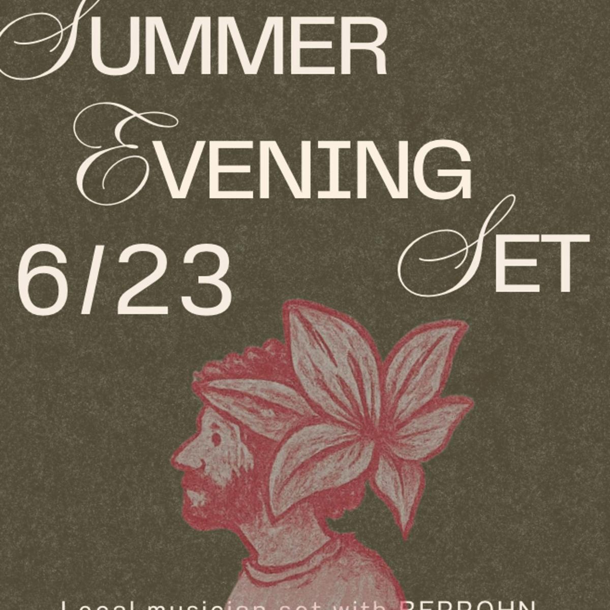 summer evening set w/ berrohn @ rosebud coffee hp