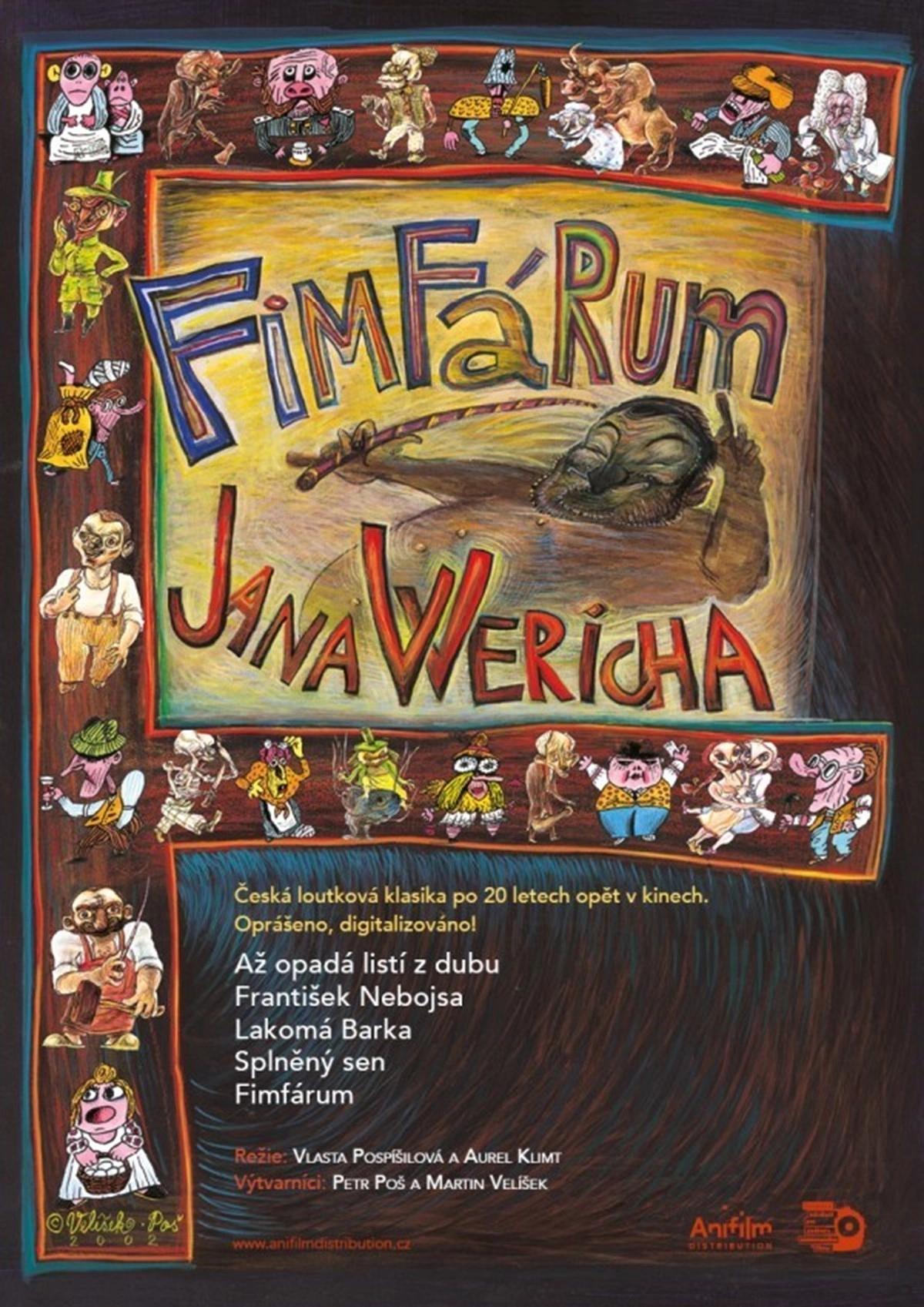 LETNÍ KINO & KULTOVKY na Panelce: Fimfárum Jana Wericha