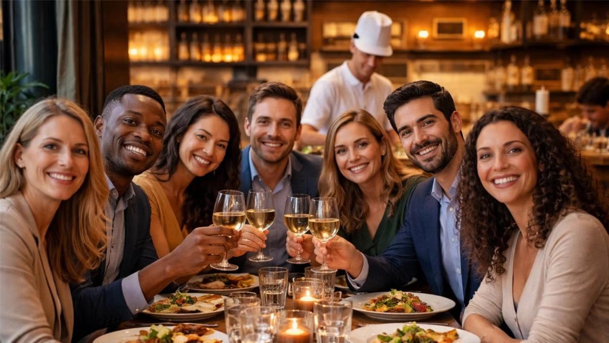 Rendez vous, Repas et discussion : Business & IA 🌍