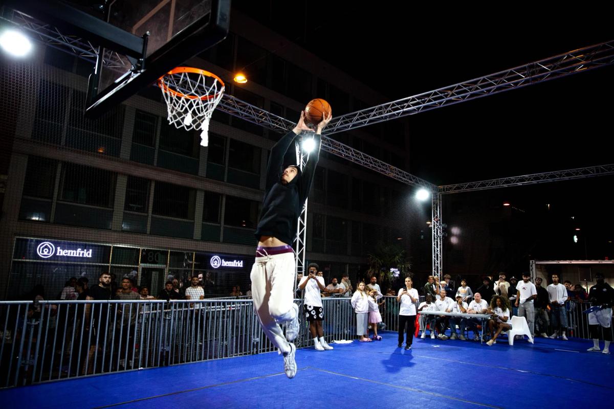 Basket med Purple Panthers