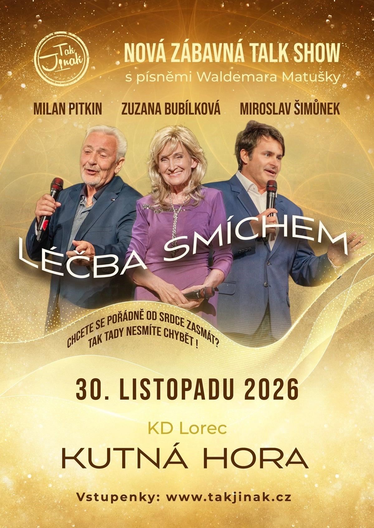 Léčba smíchem - Talk show / Bubílková, Pitkin, Šimůnek