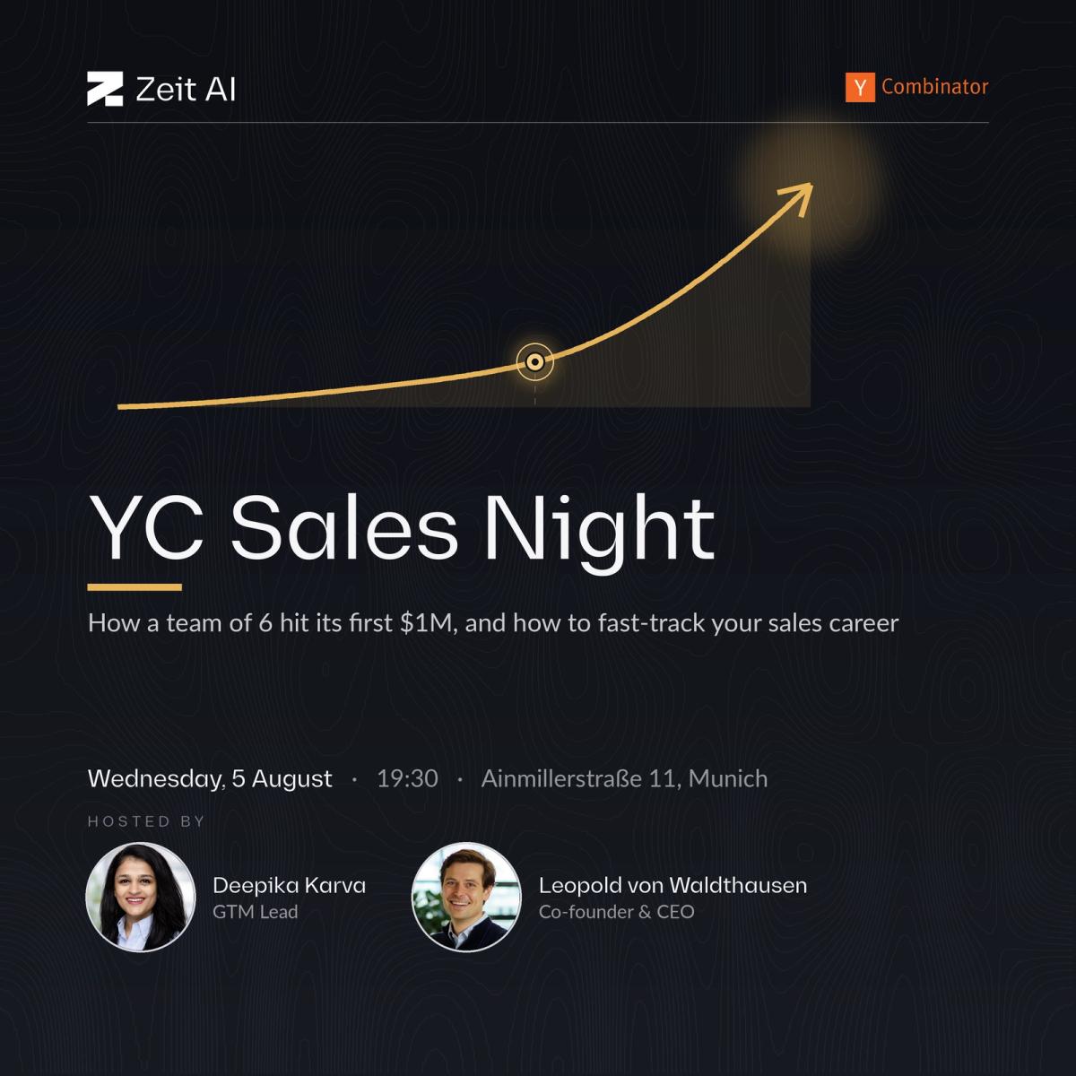 YC Sales Night @Zeit AI
