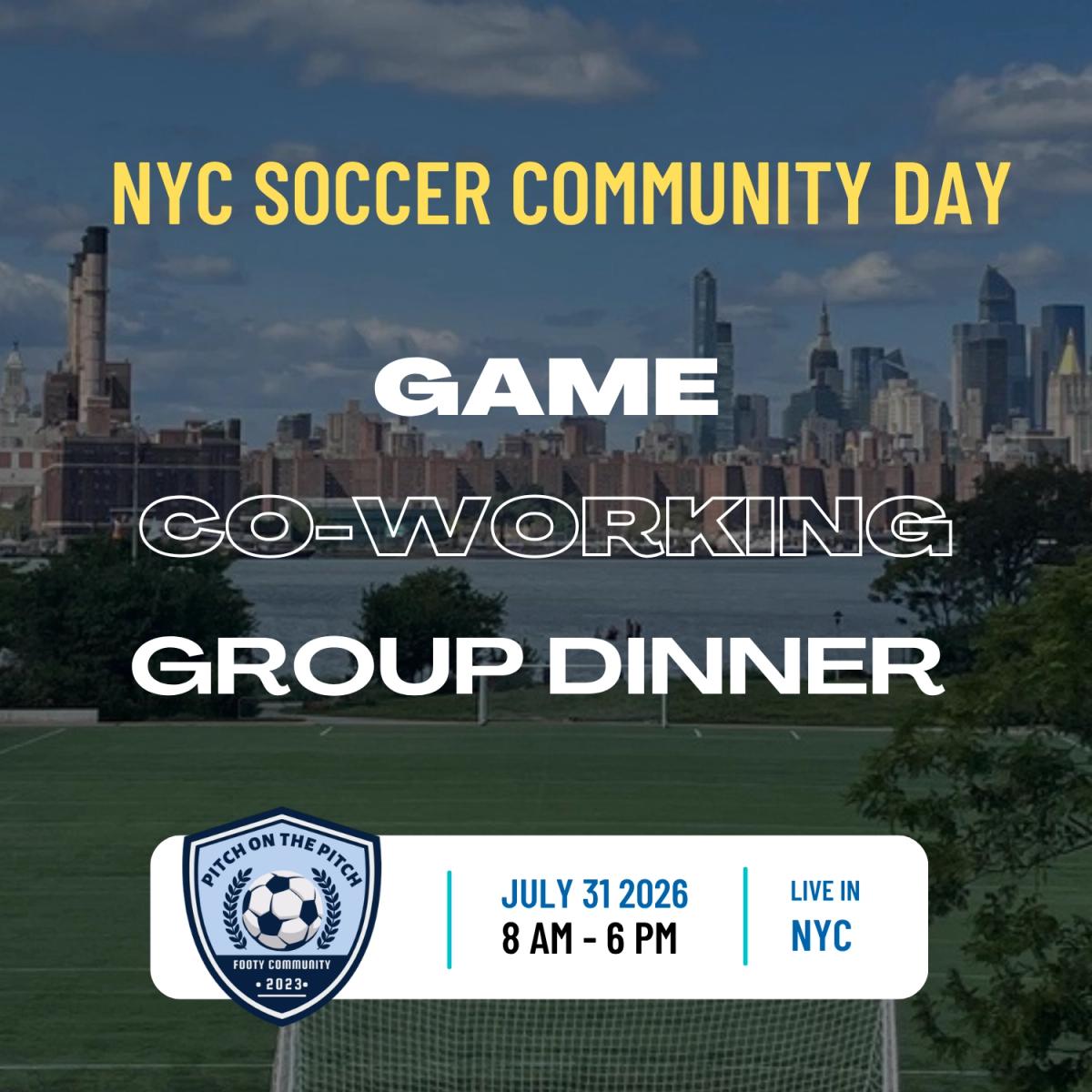 NYC Soccer Community Day