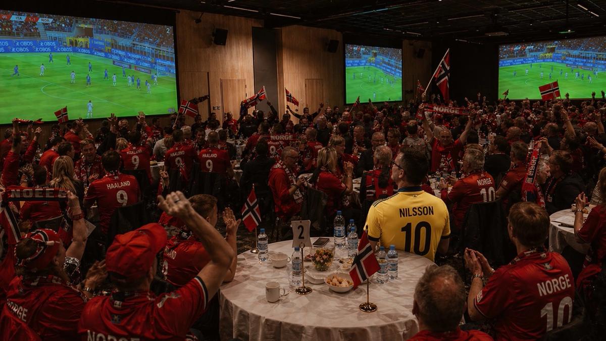 Norge - Senegal på Quality Hotel Grand Larvik