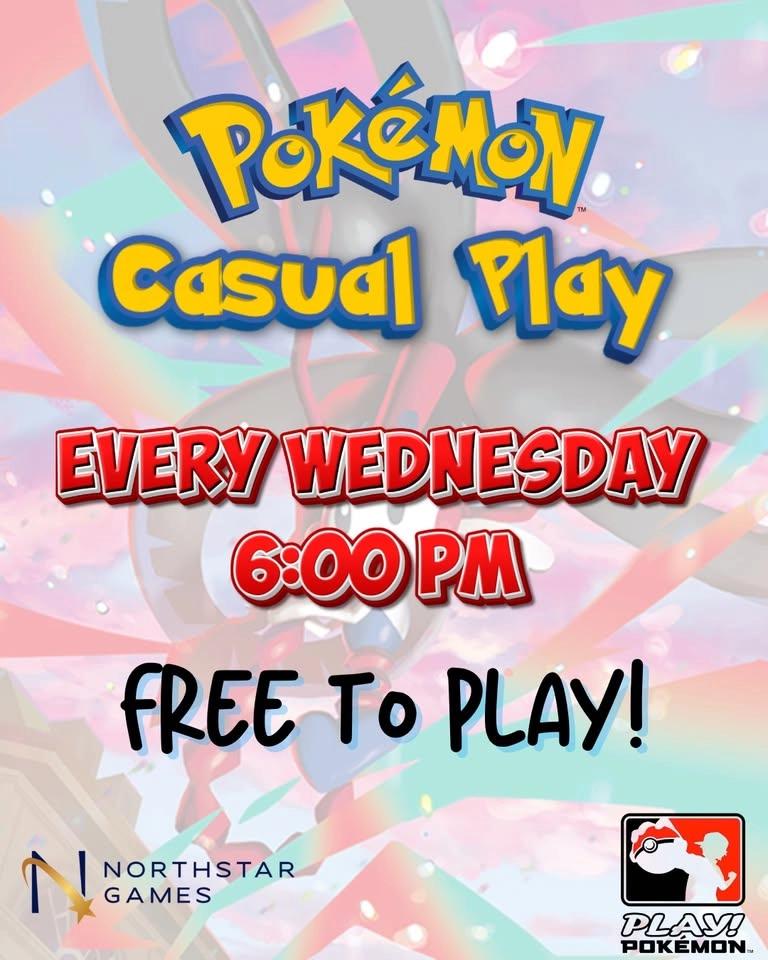 Pokémon TCG – Weekly Casual Play