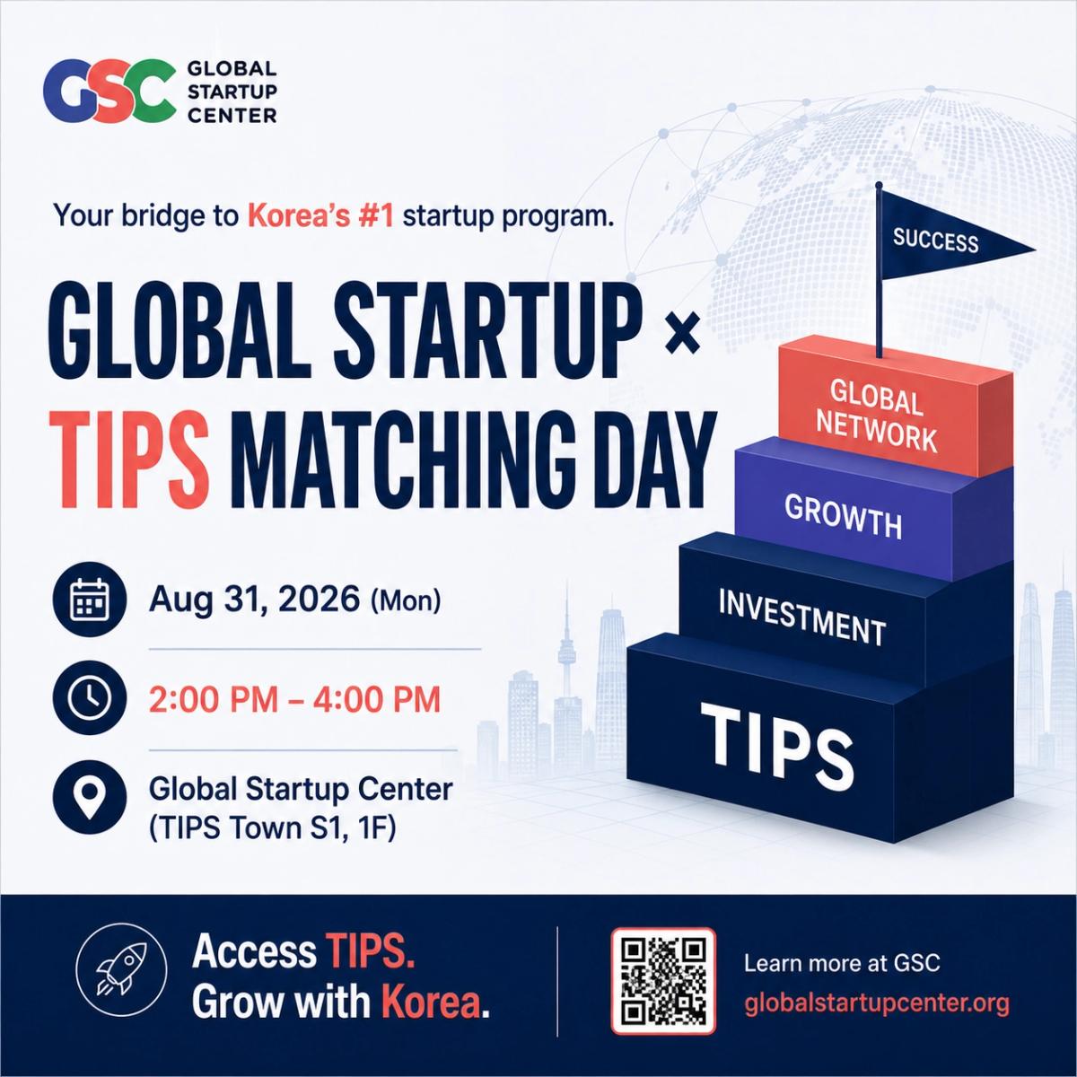 📍Global Startup TIPS Matching Day