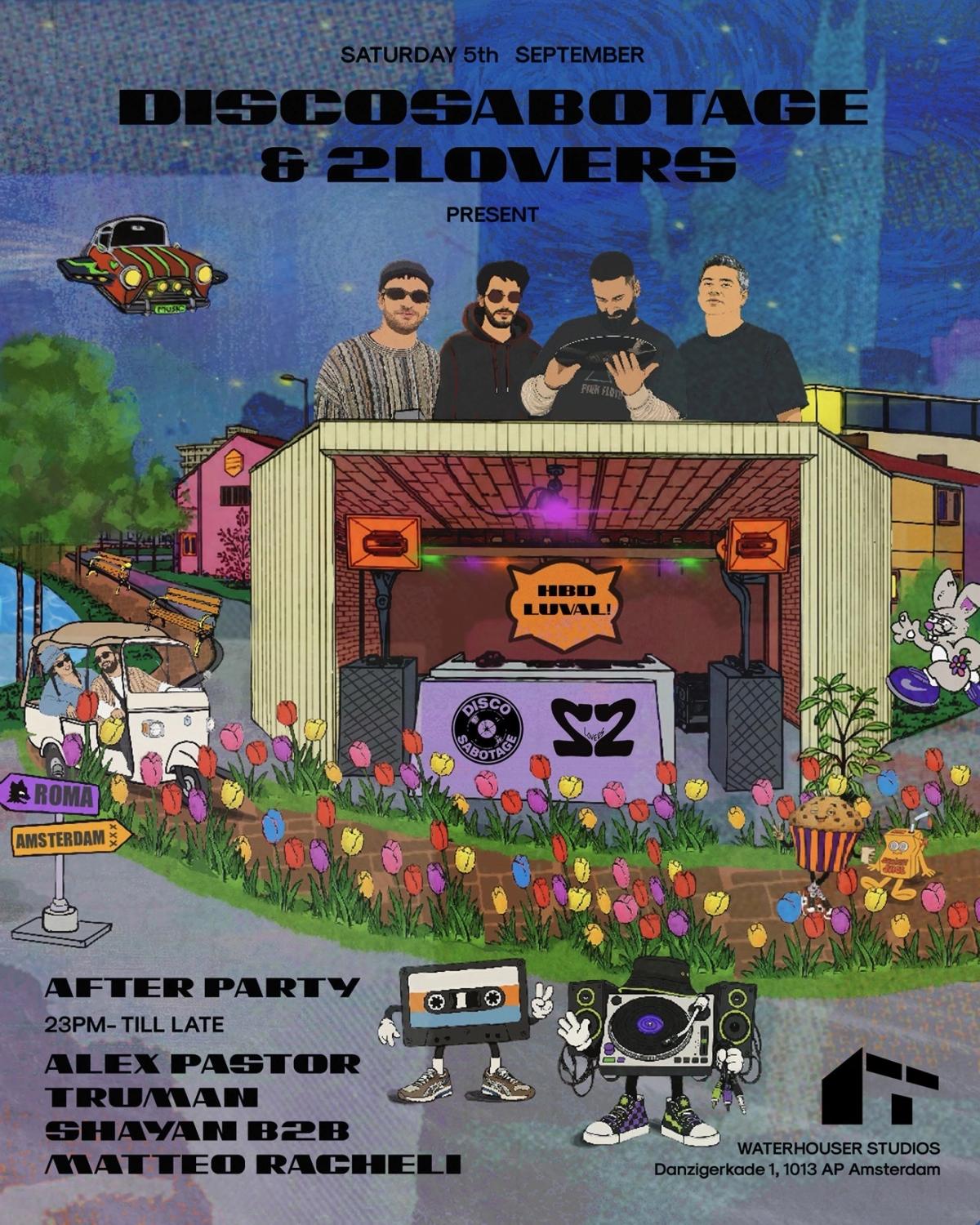 Discosabotage & 2lovers afterparty