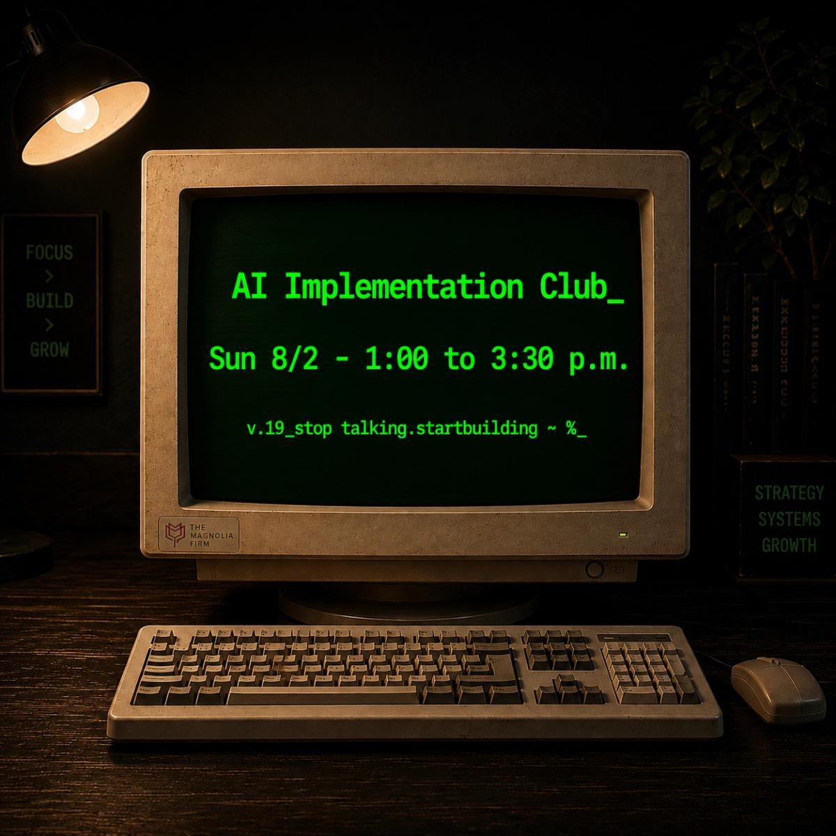 The Ai Implementation Club