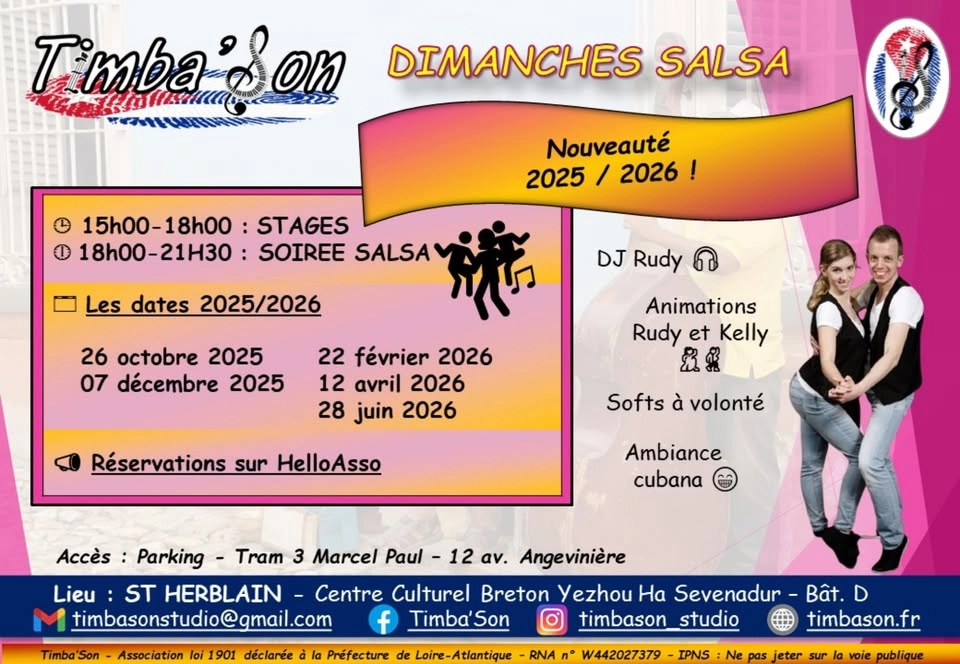 Dimanche salsa avec Timba'Son !
