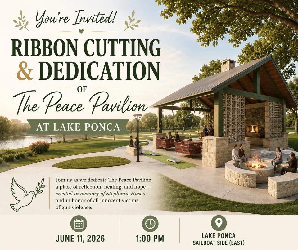 Ribbon Cutting & Dedication of The Peace Pavilion at Lake Ponca