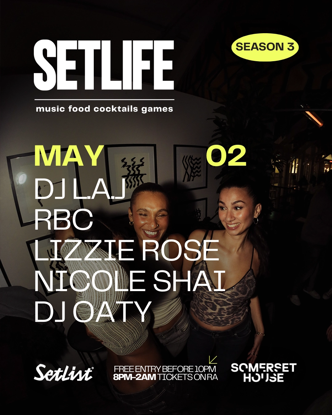 SETLIFE: MAY 2ND