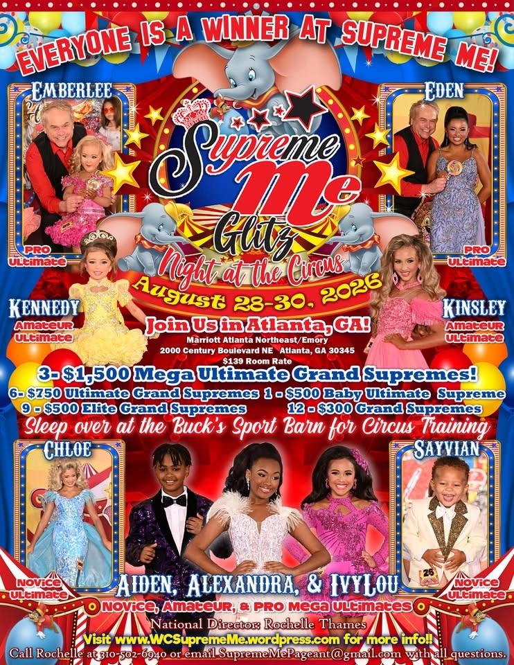 2026 Supreme Me Nationals Night at the Circus