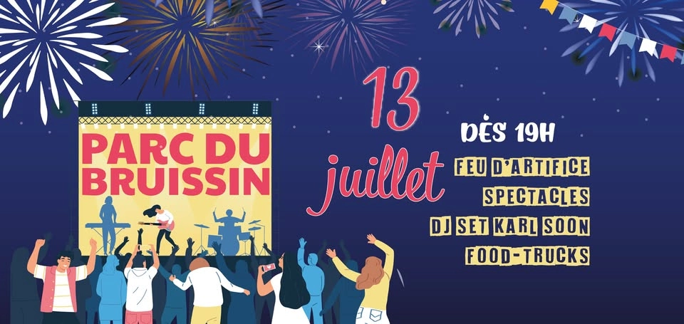 13 juillet au Parc du Bruissin