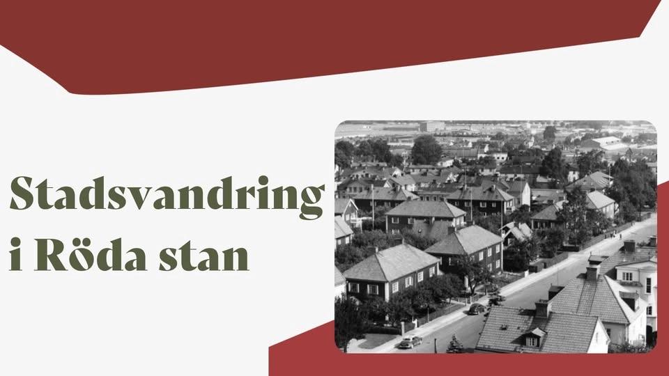 Stadsvandring i Röda stan