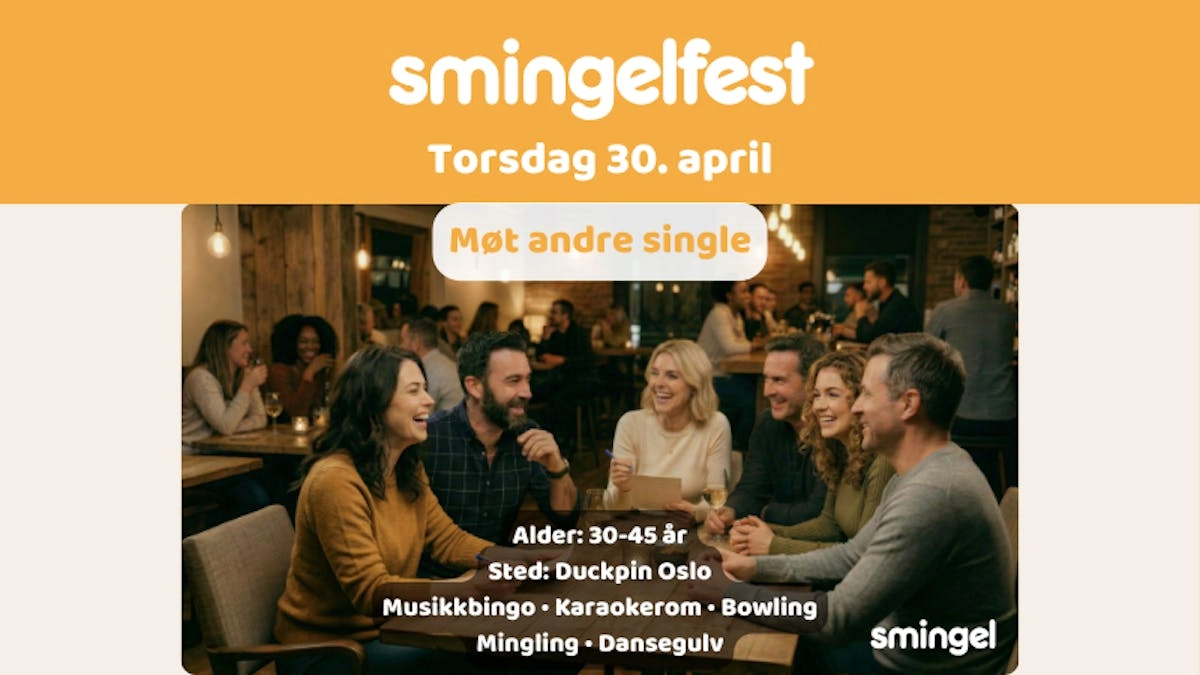 Smingelfest (30-45 år)