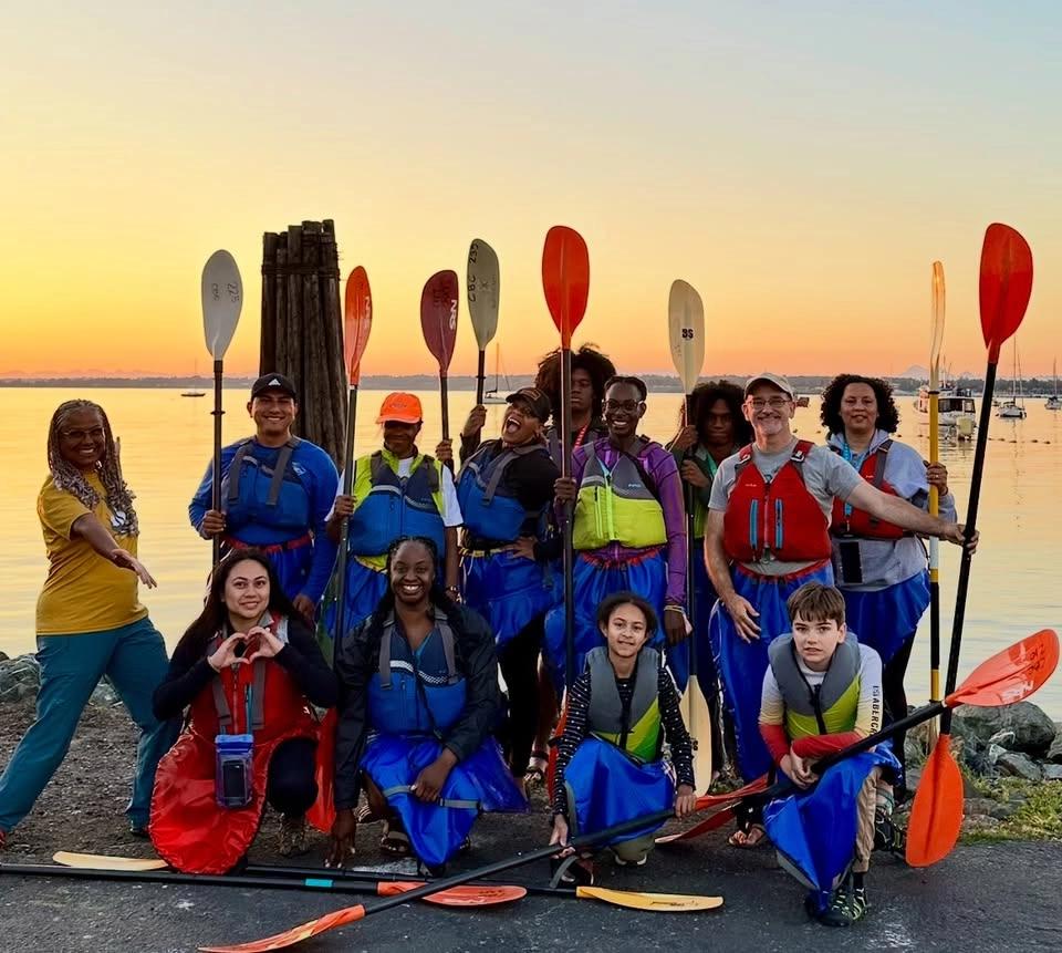Luminous Collective: BIPOC Bioluminescence MegaSUP Tour on the Bay