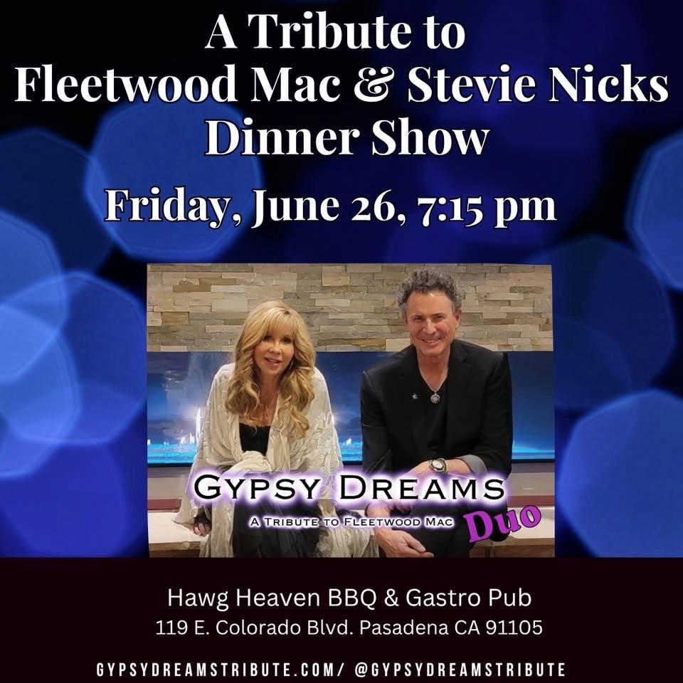 Gypsy Dreams Duo - Fleetwood Mac & Stevie Nicks Tribute - Dinner Show