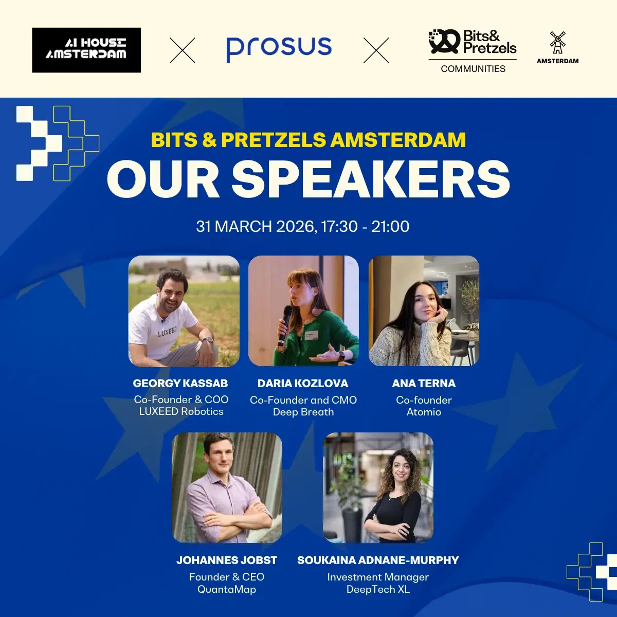 AI, deeptech and robotics - founders & investors