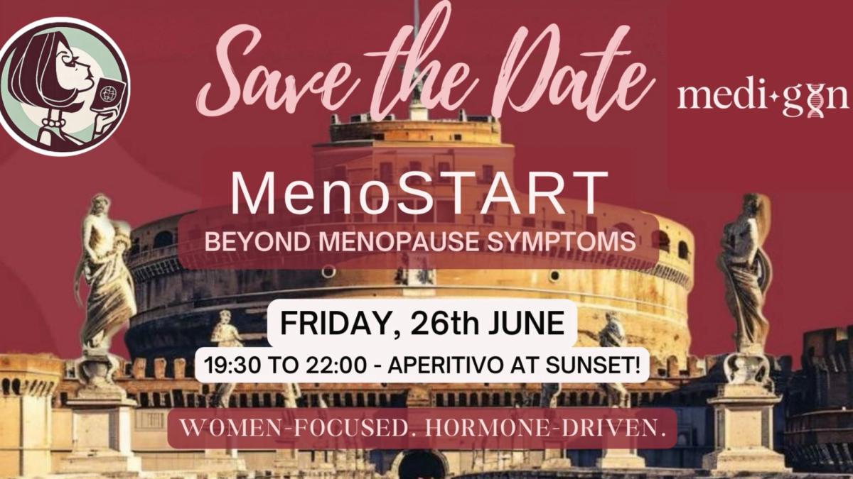 #RomeExpats: MenoSTART Event - Beyond Menopause Symptoms (Sunset Apertivo)