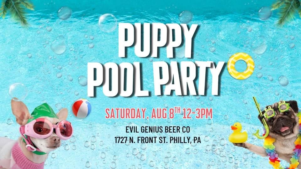 Puppy Pool Party
