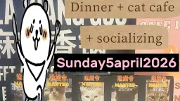 Cat cafe+Makes News Friends Through dinner +MBTIđ