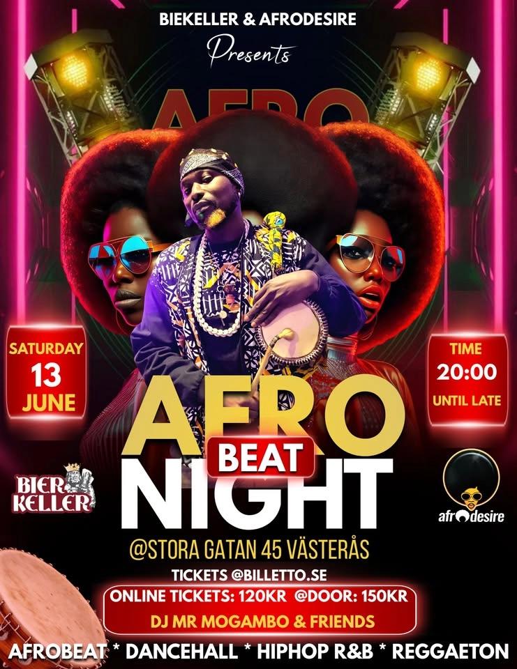 Afrobeat Night @Bierkeller Stora gatan 45 Västerås
