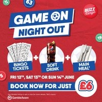 Bingo Balls: Eat, Drink & Play for £6 - Buzz Bingo South Shields